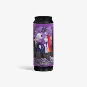 Disney Tim Burton's The Nightmare Before Christmas Jack Skellington & Sally 16 Oz Flip ‘n' Sip Tumbler